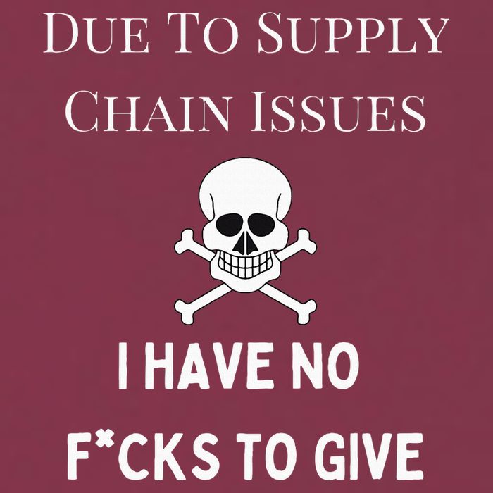 No Fucks To Give Due To Supply Chain Issues Zero Fucks 16oz Travel Tumbler