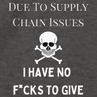 No Fucks To Give Due To Supply Chain Issues Zero Fucks Vector Backpack