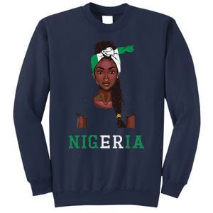 Nigerian Flag Uniform Souvenirs Products Woman Nigeria Sweatshirt