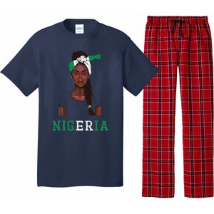 Nigerian Flag Uniform Souvenirs Products Woman Nigeria Pajama Set