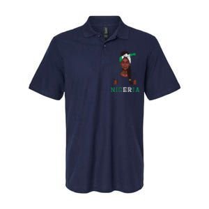 Nigerian Flag Uniform Souvenirs Products Woman Nigeria Softstyle Adult Sport Polo