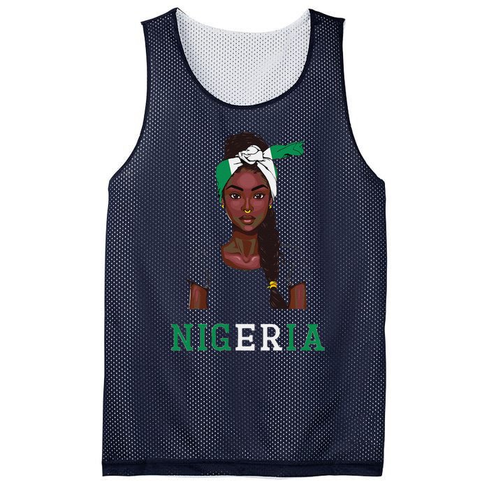 Nigerian Flag Uniform Souvenirs Products Woman Nigeria Mesh Reversible Basketball Jersey Tank