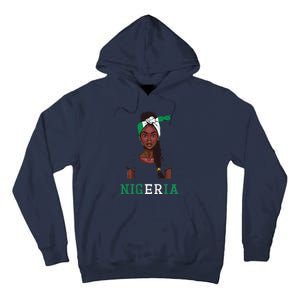 Nigerian Flag Uniform Souvenirs Products Woman Nigeria Tall Hoodie