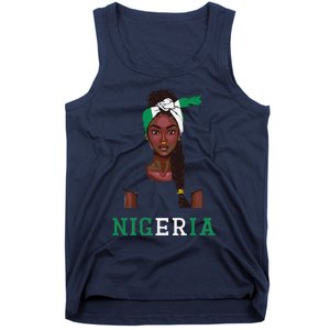 Nigerian Flag Uniform Souvenirs Products Woman Nigeria Tank Top