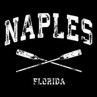 Naples Florida Vintage Nautical Crossed Oars Bag