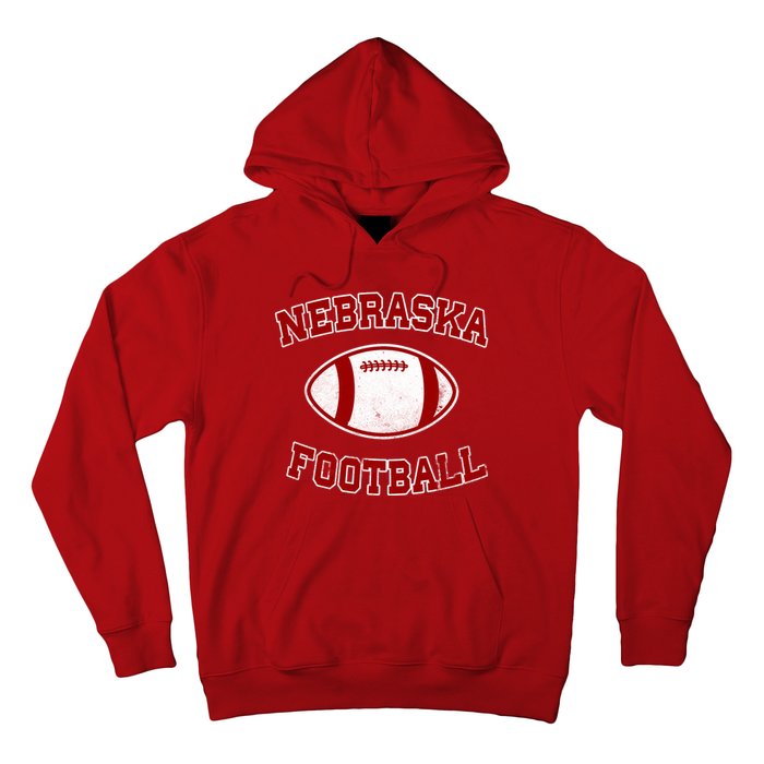 Nebraska Football Vintage Hoodie