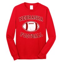 Nebraska Football Vintage Long Sleeve Shirt