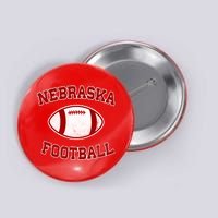 Nebraska Football Vintage Button