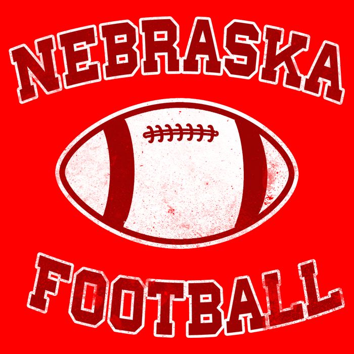 Nebraska Football Vintage Button