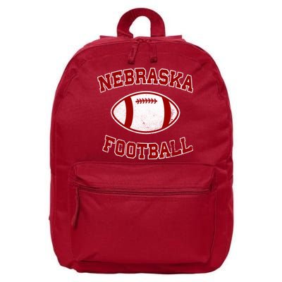Nebraska Football Vintage 16 in Basic Backpack