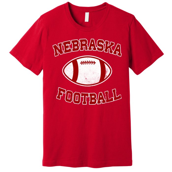 Nebraska Football Vintage Premium T-Shirt