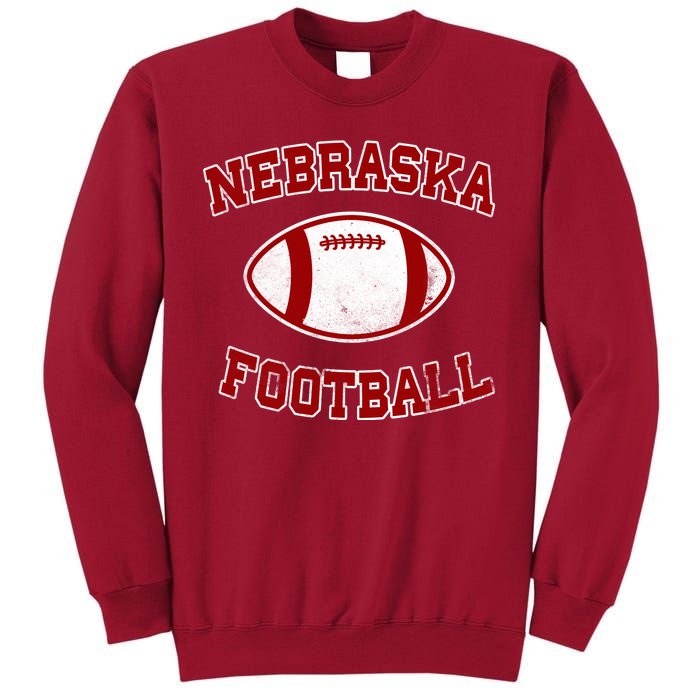 Nebraska Football Vintage Tall Sweatshirt