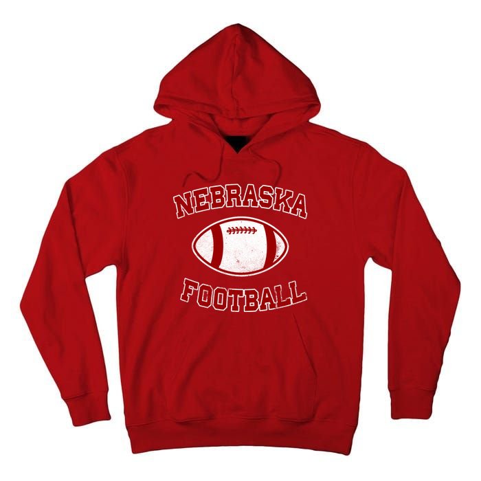 Nebraska Football Vintage Tall Hoodie