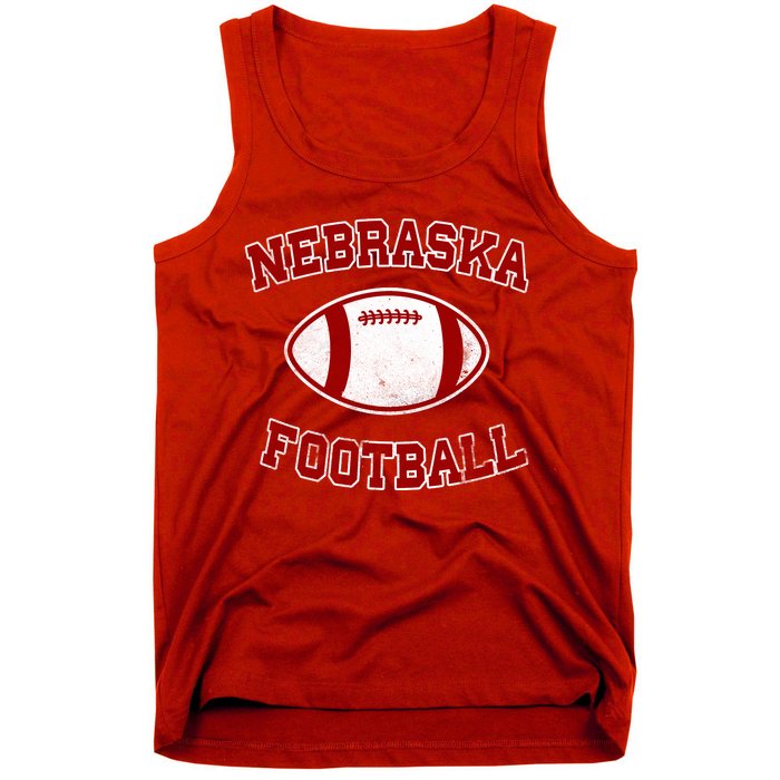 Nebraska Football Vintage Tank Top