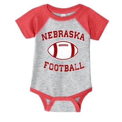 Nebraska Football Vintage Infant Baby Jersey Bodysuit