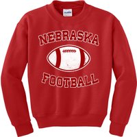 Nebraska Football Vintage Kids Sweatshirt