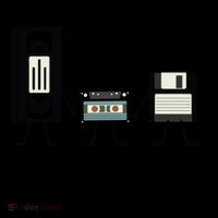 NEVER FORGET VHS TAPE, FLOPPY DISK, TAPE, FUNNY NOSTALGIA Bag