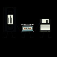 NEVER FORGET VHS TAPE, FLOPPY DISK, TAPE, FUNNY NOSTALGIA Zip Tote Bag
