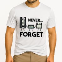 NEVER FORGET VHS TAPE, FLOPPY DISK, TAPE, FUNNY NOSTALGIA Performance Shirt