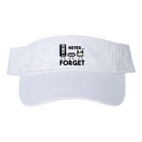 NEVER FORGET VHS TAPE, FLOPPY DISK, TAPE, FUNNY NOSTALGIA Visor