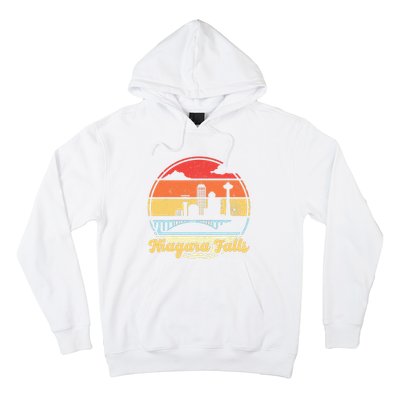 Niagara Falls Waterfall Vintage Matching Family Vacation Hoodie