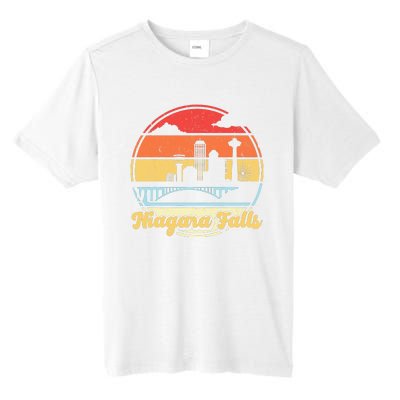 Niagara Falls Waterfall Vintage Matching Family Vacation Tall Fusion ChromaSoft Performance T-Shirt