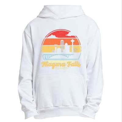 Niagara Falls Waterfall Vintage Matching Family Vacation Urban Pullover Hoodie