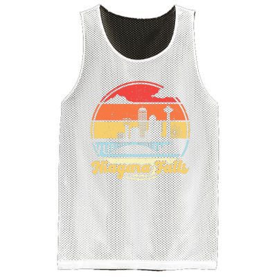 Niagara Falls Waterfall Vintage Matching Family Vacation Mesh Reversible Basketball Jersey Tank