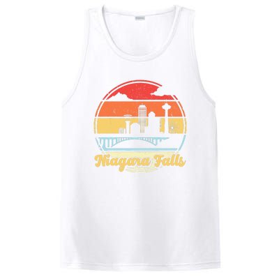 Niagara Falls Waterfall Vintage Matching Family Vacation PosiCharge Competitor Tank