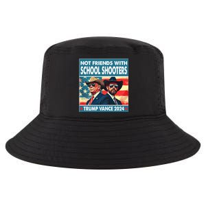 Not Friends With School Shooter Trump Vance 2024 Cool Comfort Performance Bucket Hat