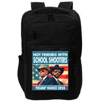 Not Friends With School Shooter Trump Vance 2024 Impact Tech Backpack