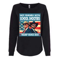 Not Friends With School Shooter Trump Vance 2024 Womens California Wash Sweatshirt