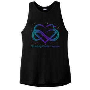 Necrotizing Fasciitis Warrior Gift Ladies PosiCharge Tri-Blend Wicking Tank