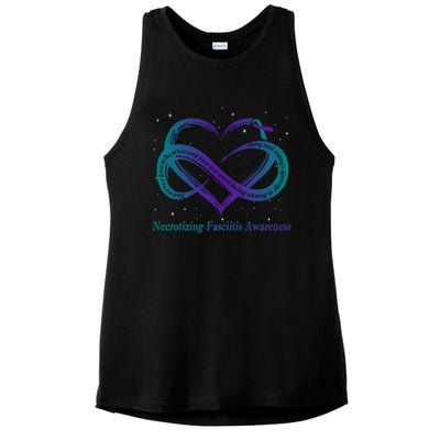 Necrotizing Fasciitis Warrior Gift Ladies PosiCharge Tri-Blend Wicking Tank