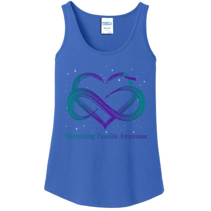 Necrotizing Fasciitis Warrior Gift Ladies Essential Tank