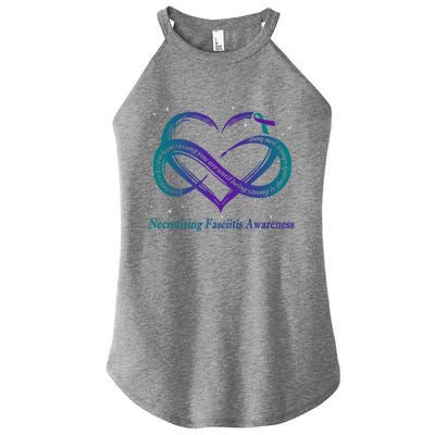 Necrotizing Fasciitis Warrior Gift Women's Perfect Tri Rocker Tank