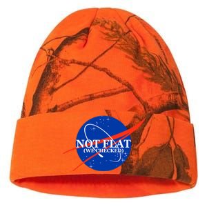 Not Flat We Checked Nasa Anti Flat Earth Kati Licensed 12" Camo Beanie