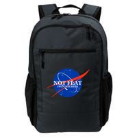 Not Flat We Checked Nasa Anti Flat Earth Backpack