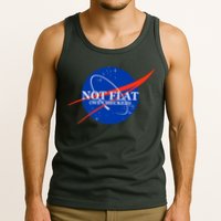 Not Flat We Checked Nasa Anti Flat Earth Tank Top