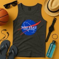 Not Flat We Checked Nasa Anti Flat Earth Tank Top