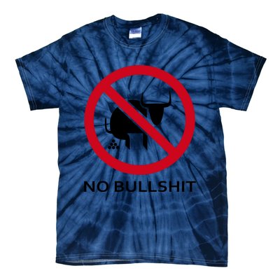 New Funny Word No Bullshit Design Tie-Dye T-Shirt