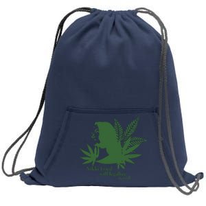 Nikki Fried Will Legalize Weed Sweatshirt Cinch Pack Bag