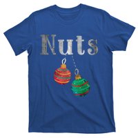 Nuts Funny Xmas Chestnuts Matching Couples Christmas Chest Great Gift T-Shirt