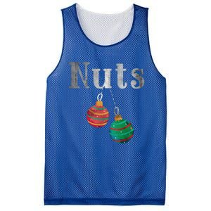 Nuts Funny Xmas Chestnuts Matching Couples Christmas Chest Great Gift Mesh Reversible Basketball Jersey Tank