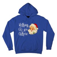 Nothing For You Whore Funny Santa Claus Christmas Hoodie