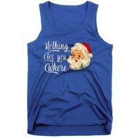 Nothing For You Whore Funny Santa Claus Christmas Tank Top