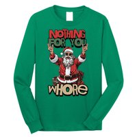 Not For You Whore Funny Santa Claus Long Sleeve Shirt