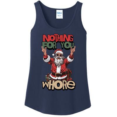 Not For You Whore Funny Santa Claus Ladies Essential Tank