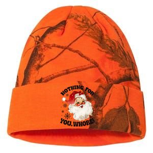 Nothing For You Whore Funny Santa Claus Christmas Kati Licensed 12" Camo Beanie