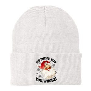 Nothing For You Whore Funny Santa Claus Christmas Knit Cap Winter Beanie